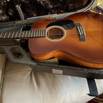 C.F. Martin OM width 0000 Grand Auditorium AAAA Flamed Koa Adirondack - LR Baggs Anthem 1 of 3 image 9