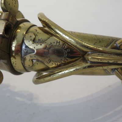 1933 Selmer Cigar Cutter Alto Saxophone - Great Playing sax imagen 16