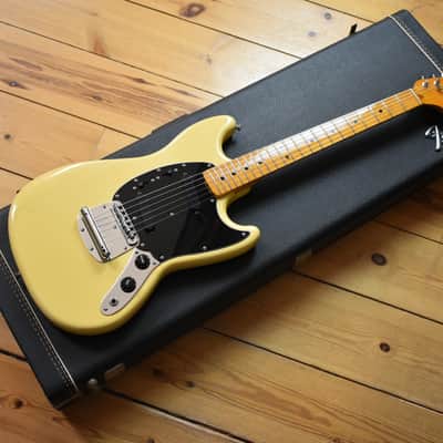 1978 Fender Mustang Olympic White w/OHSC & Paperwork image 3