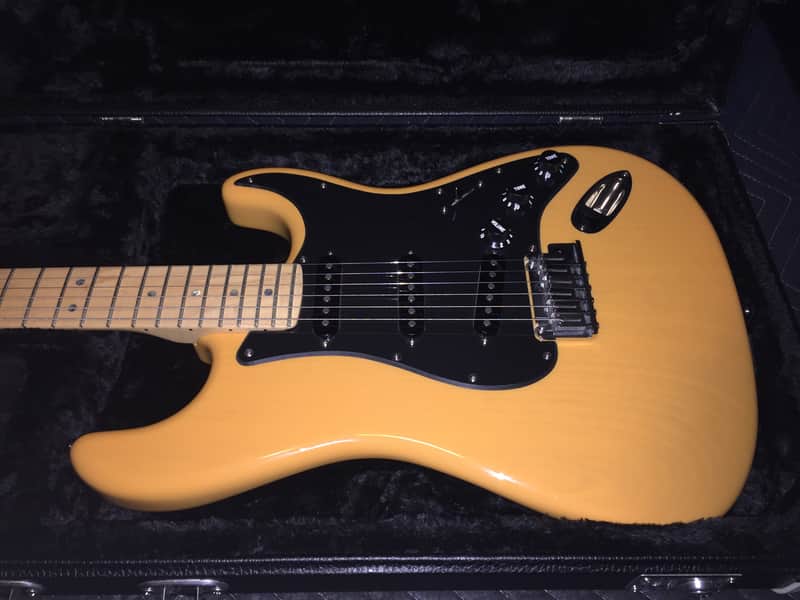 Fender American Deluxe Stratocaster Butterscotch Blonde USA Strat. Clean! image 1
