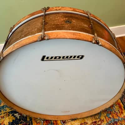 Leedy 28 x 9" Reliance Bass Drum Vintage 30s 40s Marching Concert image 2