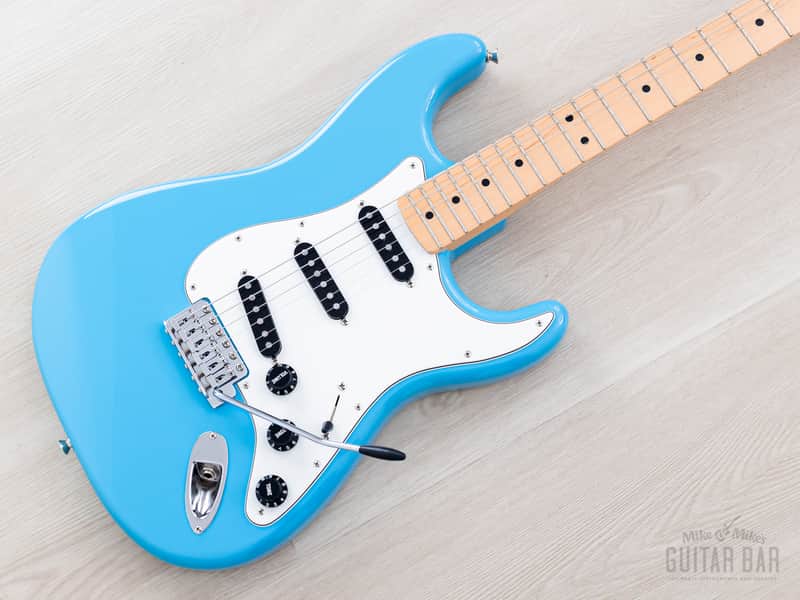 2022 Fender Japan Limited International Color Series Stratocaster Maui Blue image 1