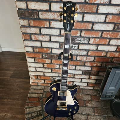 Gibson Les Paul Classic 2022 - 2023 - Chicago Blue with gold hdwe image 2