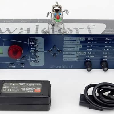 Waldorf Micro Q Synthesizer Rack Blue + Neuwertig + 1,5 Jahre Garantie image 2