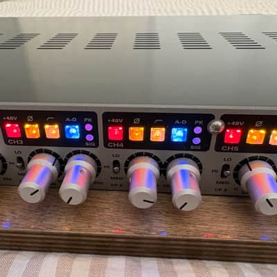 Audient ASP880 8-Channel Microphone Preamplifier and A/D Converter 2010s - Silver image 5