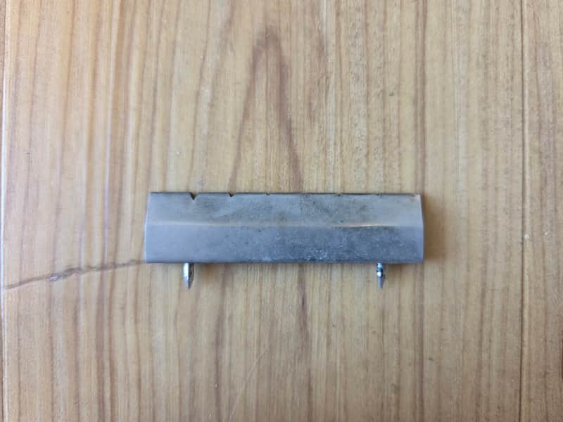 Vintage 1950's Gibson Grande Console Steel Guitar Metal Nut! image 1