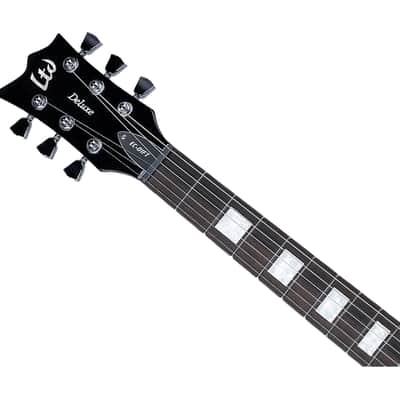 ESP LTD EC-01 FT Left Handed Electric Guitar - Black image 4