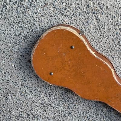 1950s Gibson Les Paul Burst Gold Top Lifton Case - Brown Pink Lining image 15