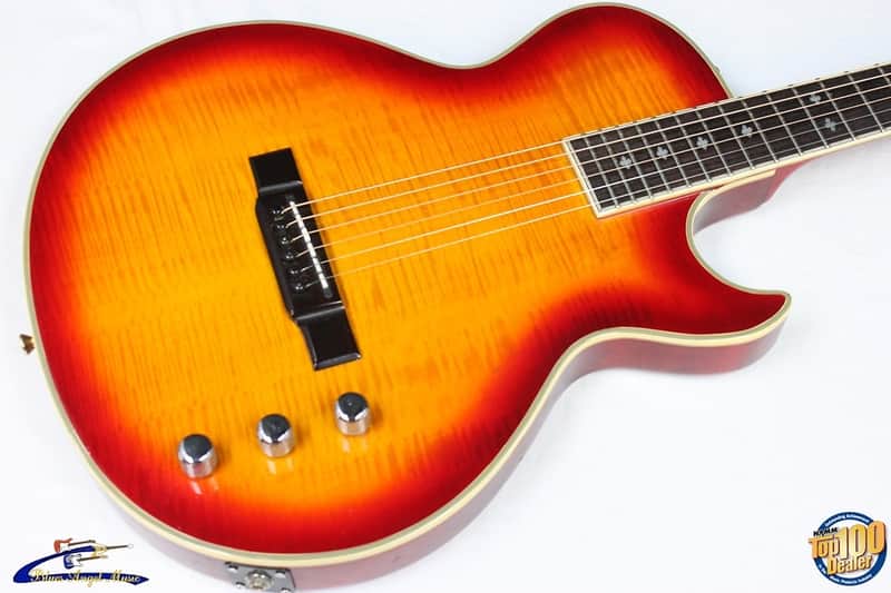 Early '90s Washburn SBF-80 Acoustic-Electric Guitar w/ HSC 1990's