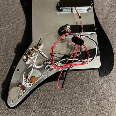 Vintage 80’s EMG Pre-Wired Loaded Strat Pickguard image 2