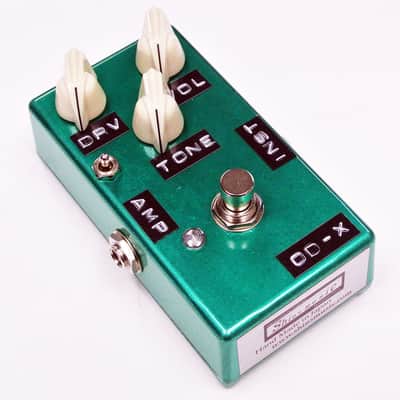 Shin's Music OD-X Overdrive Distortion Pedal Candy Green image 1