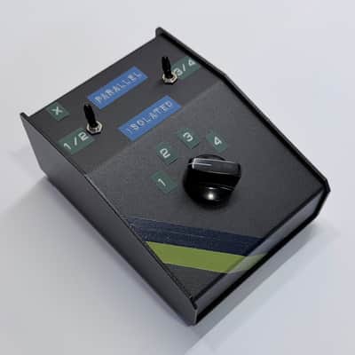 4x1 PARALLEL BLOCK - Guitar Amp Speaker Selector / Combiner - Black, Custom - Made to Order, Series Versions Available image 1