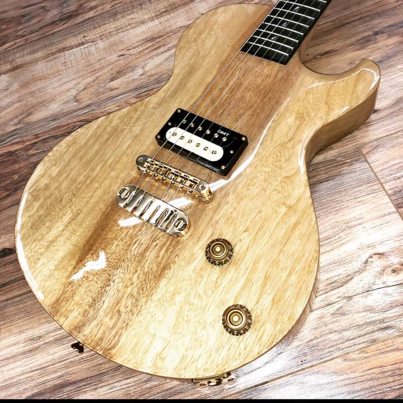 Dean USA Thorbred Korina Single Humbucker Custom 2019 Natural Korina image 1