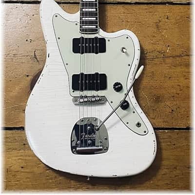 Unbelievable USA bound,Roasted ( 5A +) flame maple neck.Hidden fret tangs.Rounded edges", Made for a Jazzmaster , Tele or Strat  body # PJM-5A -You never felt frets like this. image 14