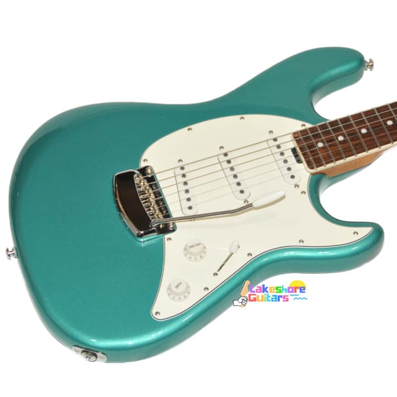 Ernie Ball Music Man Cutlass SSS Tremolo-2018-Sherwood Green ONE-OFF image 1