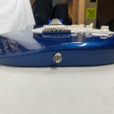 Fender Standard Stratocaster Strat Electric Guitar MIM - Made in Mexico - Electron Blue image 18