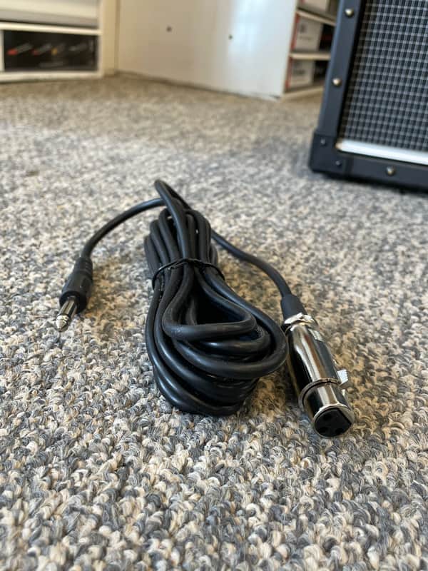 Pro Quality XLR to 1/4” cable 10 FT - Black image 1