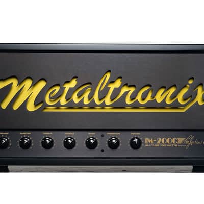 Metaltronix by Lee Jackson M-2000 100W Head *PRE-ORDER* image 1