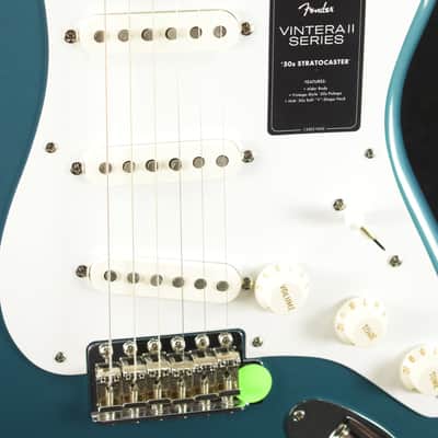 Mint Fender Vintera II '50s Stratocaster Ocean Turquoise Maple Fingerboard image 3
