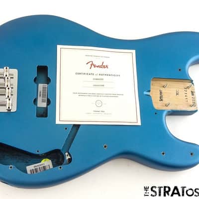 Fender American Performer Precision P Bass BODY + HARDWARE USA Lake Placid Blue image 2
