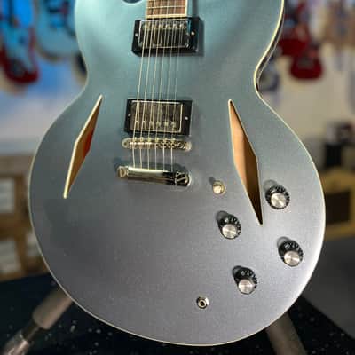 Epiphone Dave Grohl DG 335 Semi-hollowbody Electric Guitar - Pelham Blue FREE PLEK! 199 image 1