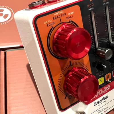 SHIP NOW! Cornerstone & Paul Davids NUCLEO Stereo Atmospheric Reverb / Shimmer Guitar Pedal image 3