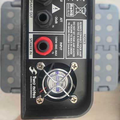 Two Notes Torpedo Captor Loadbox/Attenuator/DI - 8 Ohm 2010s - Black image 2
