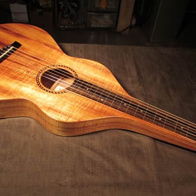 Iseman 'Style 1' Koa Weissenborn - Hawaiian Lap Steel Guitar image 1
