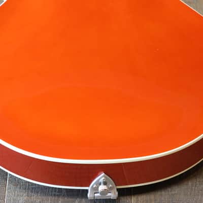 MINTY! Gretsch Brian Setzer Hot Rod Hollowbody G6120SHTV TV Jones Tangerine + OHSC image 16