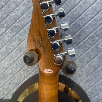 Firefly FF-ST Classic Chameleon Blue/Green HSS SOLD OUT! In USA Setup and Fret Polish image 15