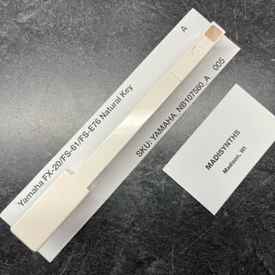 ORIGINAL Yamaha/Korg Replacement A Key (NB107580) for Yamaha DX7/DX5/DX9, SY77/SY85/SY99, Korg M1, Wavestation, Z1, etc