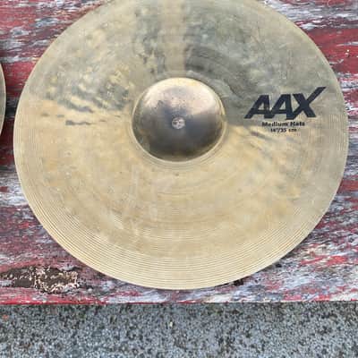 Sabian 14" AAX Medium Hi-Hat Cymbals (Pair) 2019 - Present - Brilliant image 9