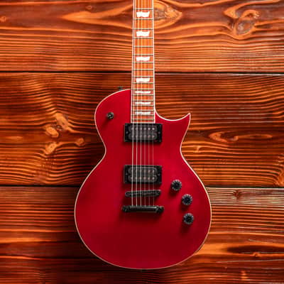 ESP - GrassRoots Forest G-FR-56G - Set Neck - See-Thru Candy Apple