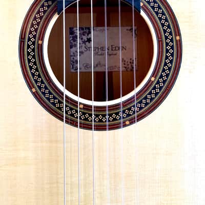 2025 Stephen Eden Classical/Flamenco Guitar, Santos Hernandez Model image 9