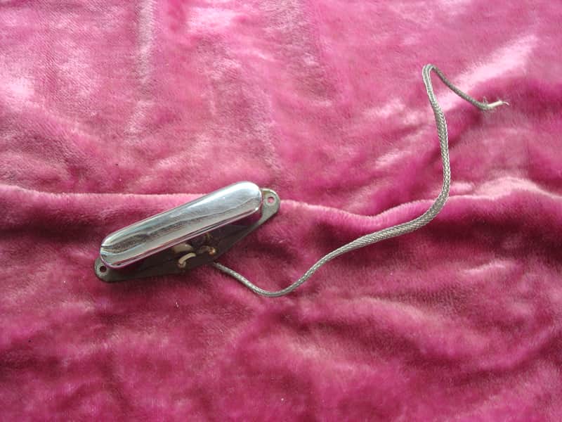 Vintage 1980 Fender Grey Bottom Telecaster Neck Pickup Tele image 1