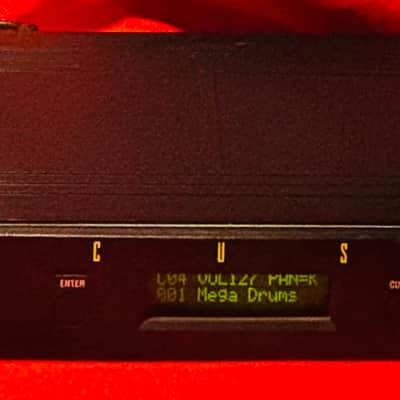 E-mu Pro/Cussion Vintage 90s Rack Percussion Module 100-230V Fully Working