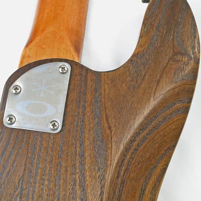 Offbeat Guitars "Priscilla" Bass - Nitro Relic Finish, Active EMG Music Man P/U, Patina Copper Guard image 8