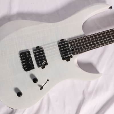 Balaguer Guitars / Diablo Standard with Hipshot Hardtail Bridge Satin Trans White New! [92276] image 7