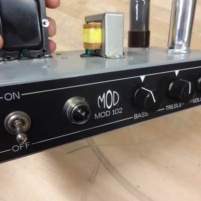 MOD 102 guitar amplifier Kit assembled & modified 6V6 output tube by d-lab electronics image 1