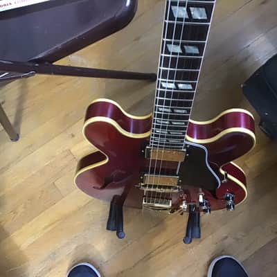 Gibson Marcus King ES-345,1 of 50, custom shop 2021, MINT 10 condition,COA,Belt Buckle,orig case image 13