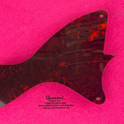 General Vintage Tone 1954 / 1961 True Vintage For Les Paul ®️ Junior ®️ Nitrate Celluloid brown pickguard NOS Single Cut image 4