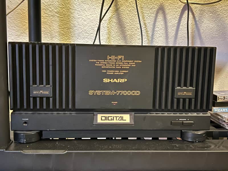 Sharp Sm-7700, cp-7700 1985 - Bk image 1