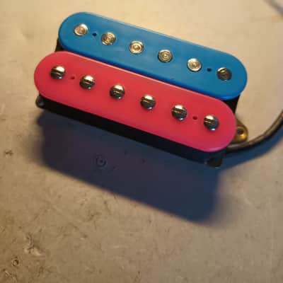 DiMarzio Tone Zone Custom order 2020's - Pink and blue image 2
