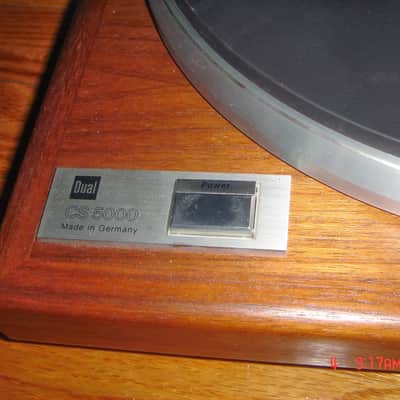 Dual turntable quartz belt drive, 1 extra head shell no cartridge is included CS-5000 image 5