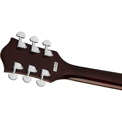 Gretsch G2655 Streamliner Center Block Jr. Double-Cut Guitar with V-Stoptail, Laurel Fingerboard, Black TGF33 image 7