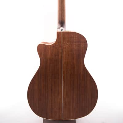 Cort GA5F-BW NS Grand Regal Series Solid Red Cedar/Australian Blackwood Grand Auditorium Cutaway with Electronics 2026Natural Satin 2062gr image 12