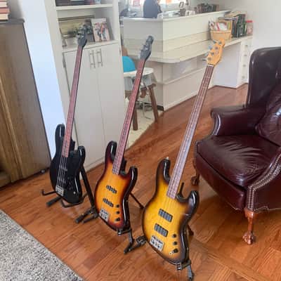 Pearce Instruments Dbass 2001 - Tobacco Burst & Tri Color Burst image 14