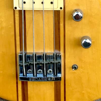 Martin EB-18 Solid Body Electric Bass 1980 Natural image 10