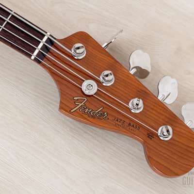 2021 Fender Traditional II ‘60s Jazz Bass FSR Olympic White w/ Roasted Maple Neck, Japan MIJ image 4