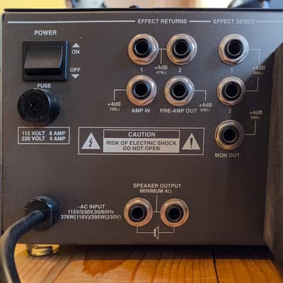 Samson S6 6-channel rack-mountable Mixer Amplifier image 3
